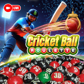 Cricket Ball Roulette icon on bet100 apk